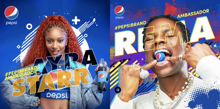Ayra Starr And Rema Unveiled As New Pepsi Ambassadors