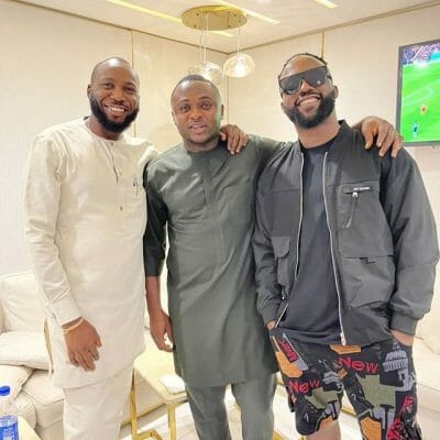 Iyanya And Ubi Franklin Back Together As They Reunite Their MMMG Label Group (See Photos)