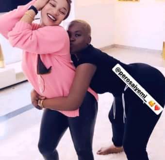 Tonto Dike And Pero Adeniyi Pictured Together In Abuja