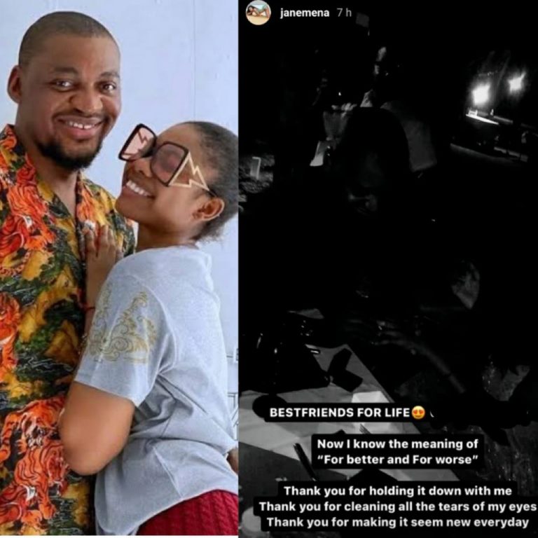 Janemena Appreciates Her Husband After Kpokpogri Sex Scandal