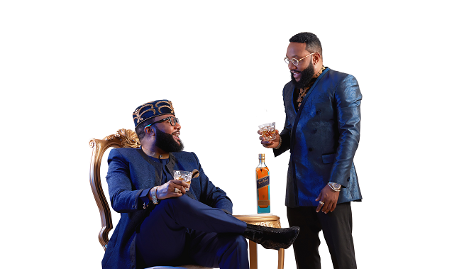 Johnnie Walker Unveils E-Money, KCEE As Blue Label Brand Ambassadors