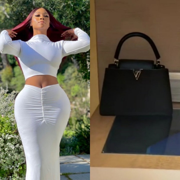 Lilian Afegbai Buys LV Bag Worth N2.6M To Celebrate Her 30th Birthday
