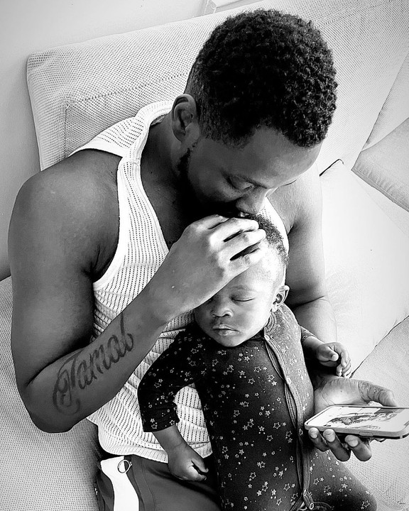 Kizz Daniel And His Son Jalil In New Photos