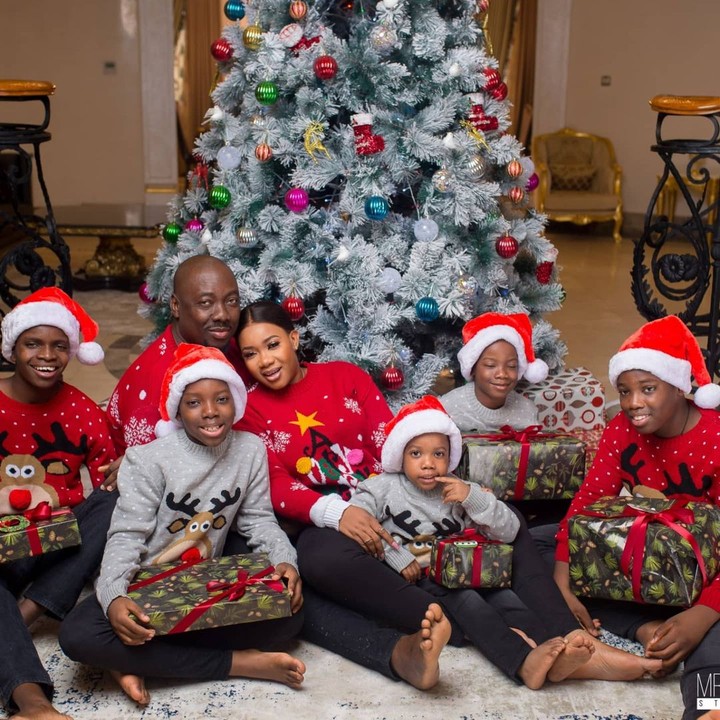 Obi Cubana, His Wife & Children In Adorable Christmas Photos