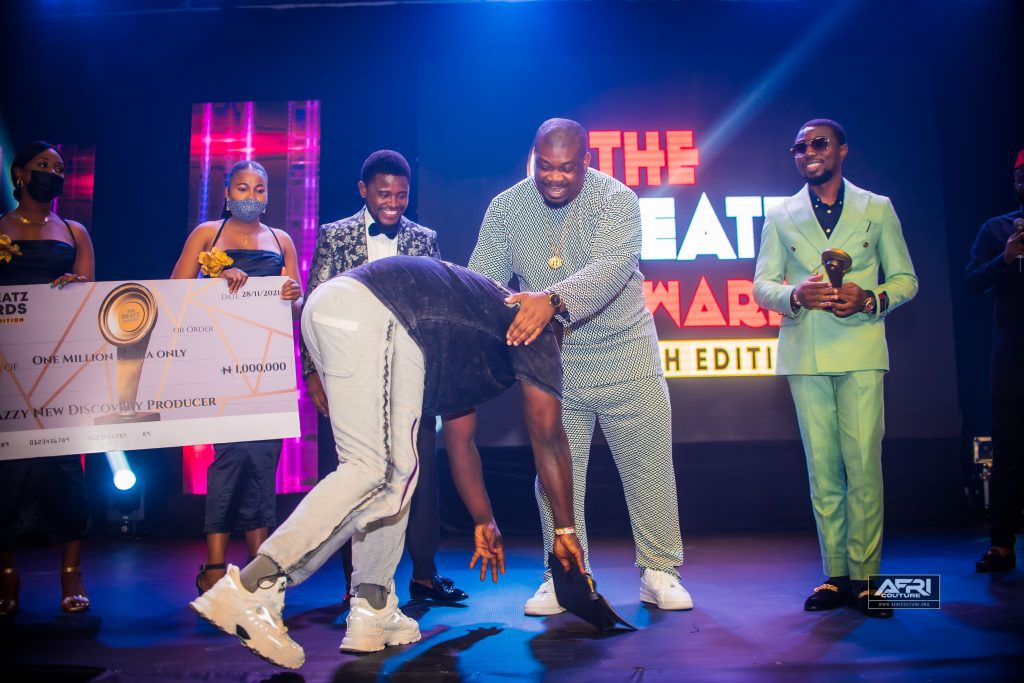 DON JAZZY Presents 1million Naira Cash Prize As Seyi Tinubu Is Made Patron At The Magnificently Concluded The Beatz Awards 2021