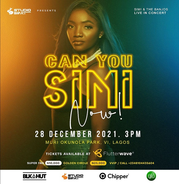 Simi Announces “Can You See Me Now!” Live Concert