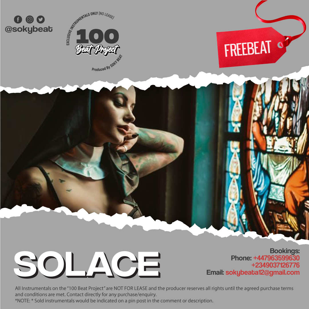 SokyBeat – SOLACE (Free Beat Friday)