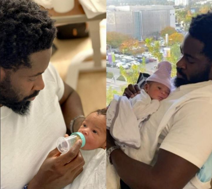 Teebillz Shows Off His Newborn Son