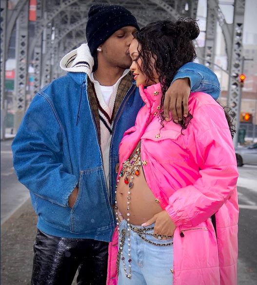 Rihanna And A$ap Rocky Expecting Their First Child (See Photos)