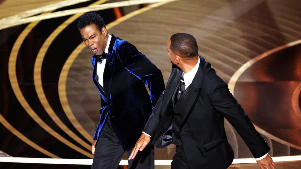 Reactions as Will Smith Slaps Chris Rock at The Oscars